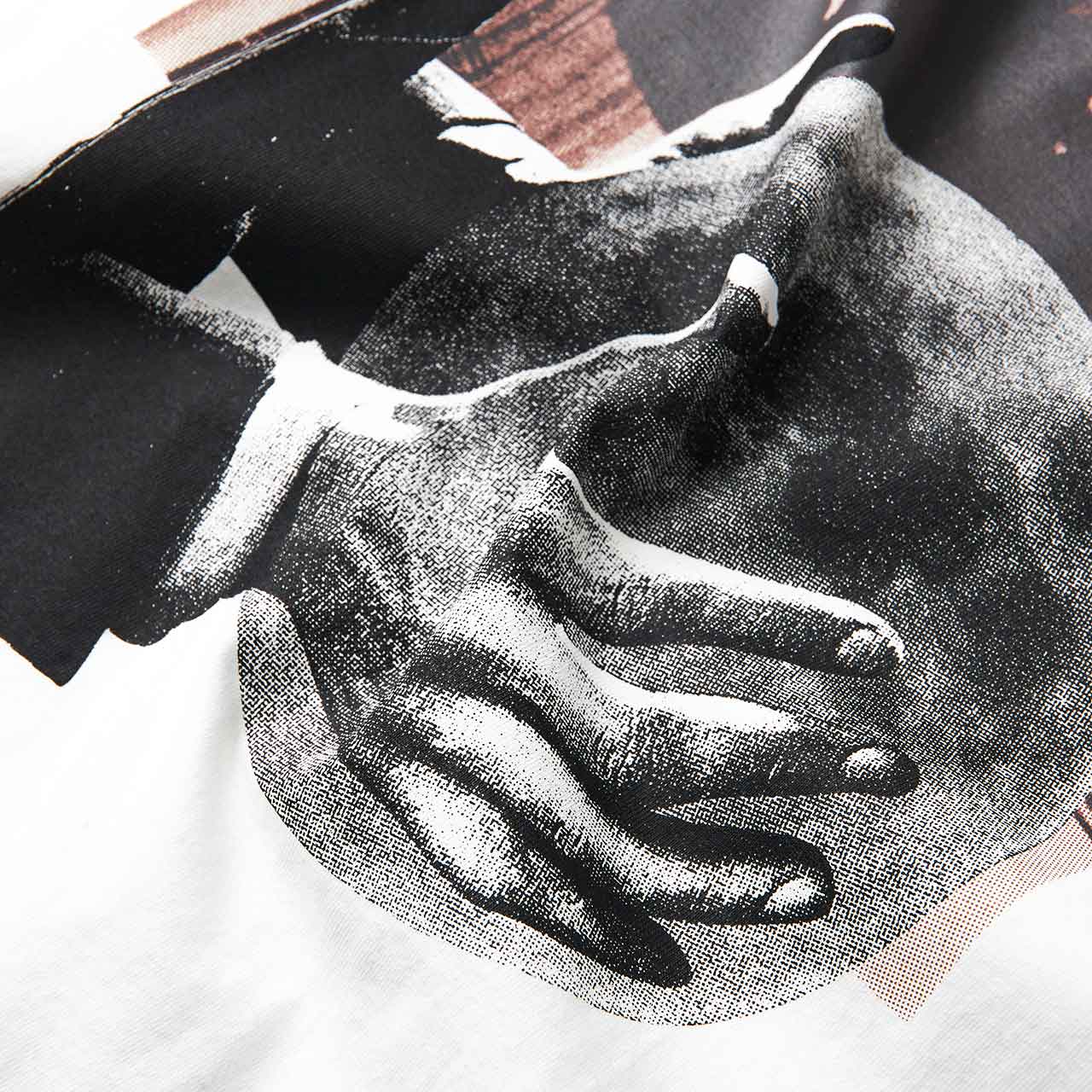 flagstuff "cut up" s/s tee (white) - 20aw-fs-78 - a.plus - Image - 4