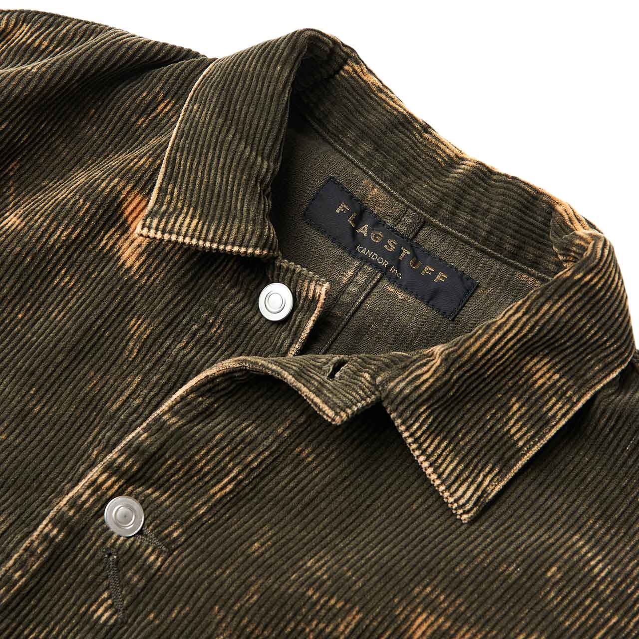 flagstuff bleach cords c-a (olive) - 20aw-fs-21 - a.plus - Image - 3