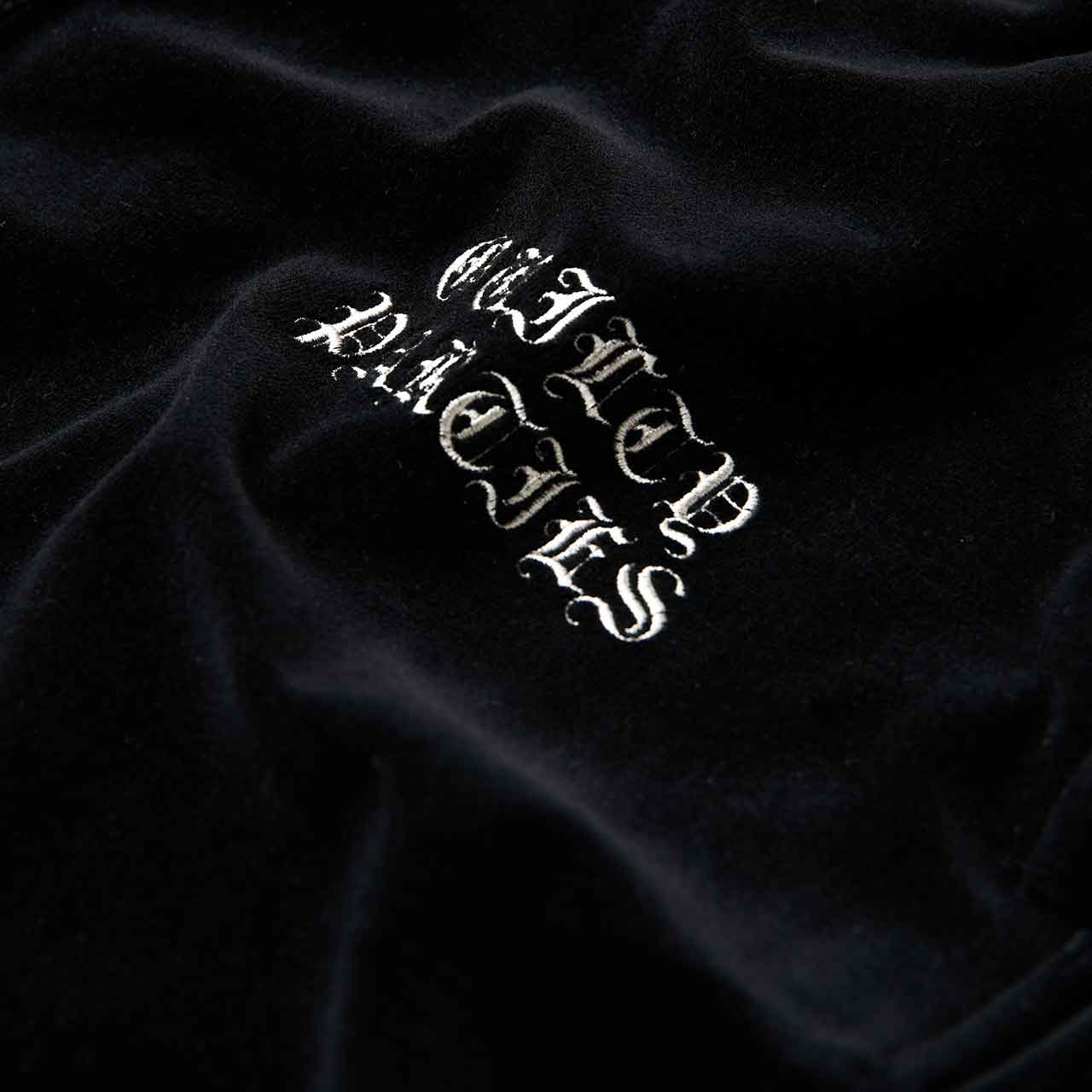 wacko maria velour pants (black) - 20fw-wmc-sp02 - a.plus - Image - 3