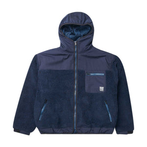 flagstuff f/z fleece hoodie (navy) - 20aw-fs-13 - a.plus - Image - 1