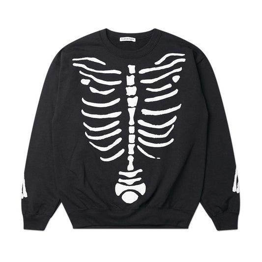flagstuff "bone" sweat (black) - 20aw-fs-67 - a.plus - Image - 1