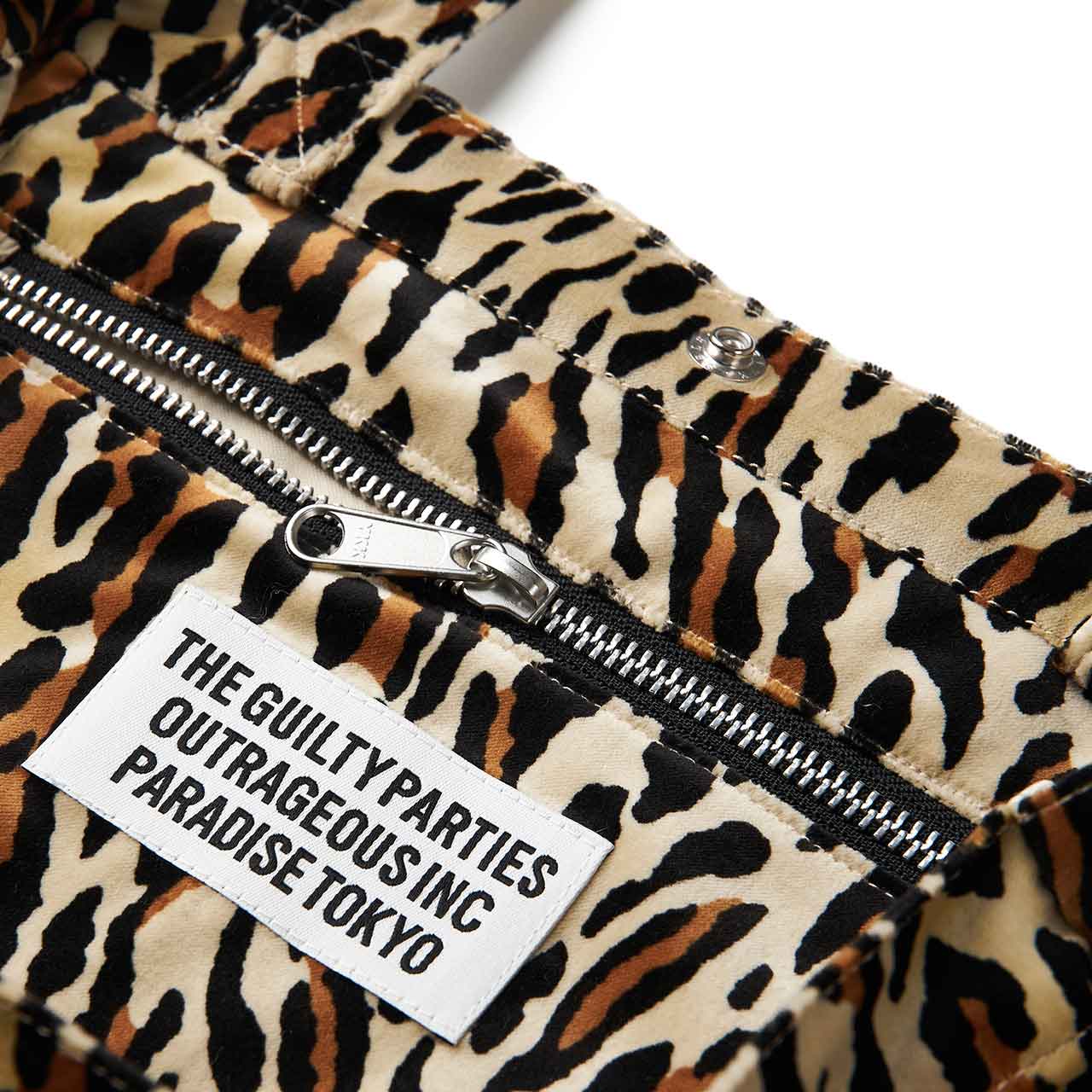 wacko maria tote bag (type-2) (leopard) - 20fw-wma-bg04 - a.plus - Image - 4