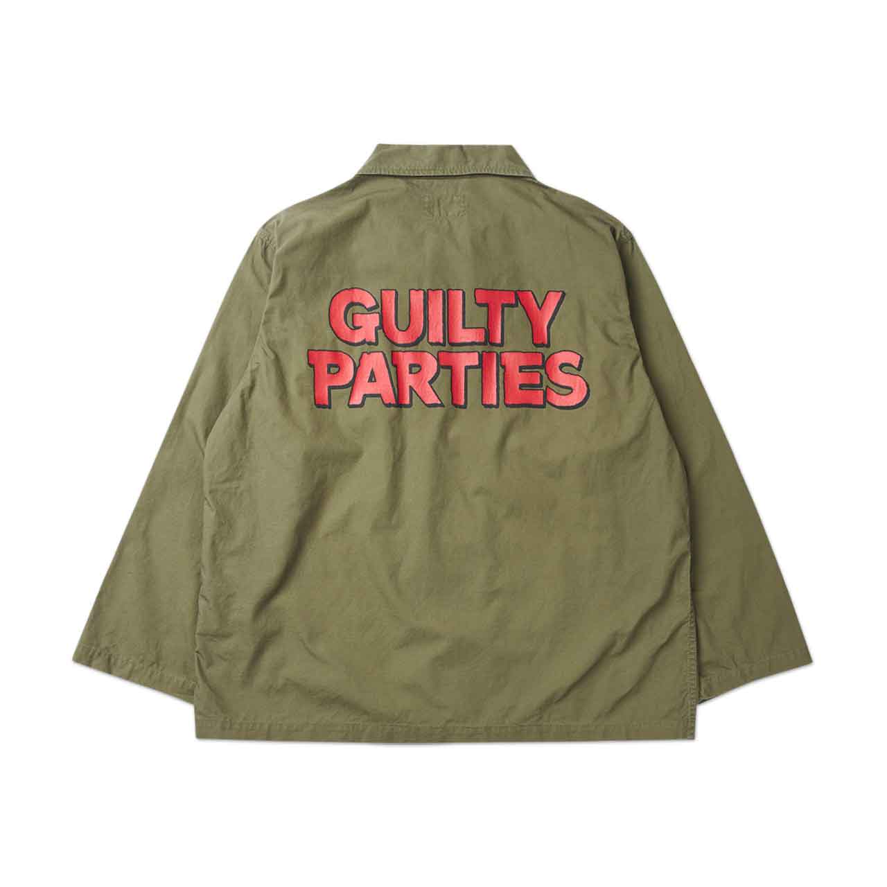 wacko maria army shirt (type-2) (khaki) - 20fw-wmo-ml26 - a.plus - Image - 2