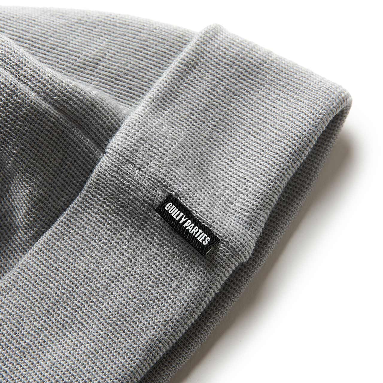 wacko maria wool knit watch cap (type-1) (grey) - 20fw-wma-cp02-gry - a.plus - Image - 3