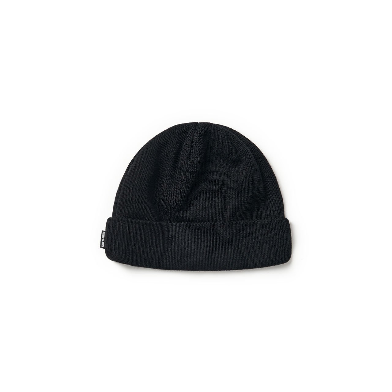 wacko maria wool knit watch cap (type-1) (black) - 20fw-wma-cp02-blk - a.plus - Image - 2