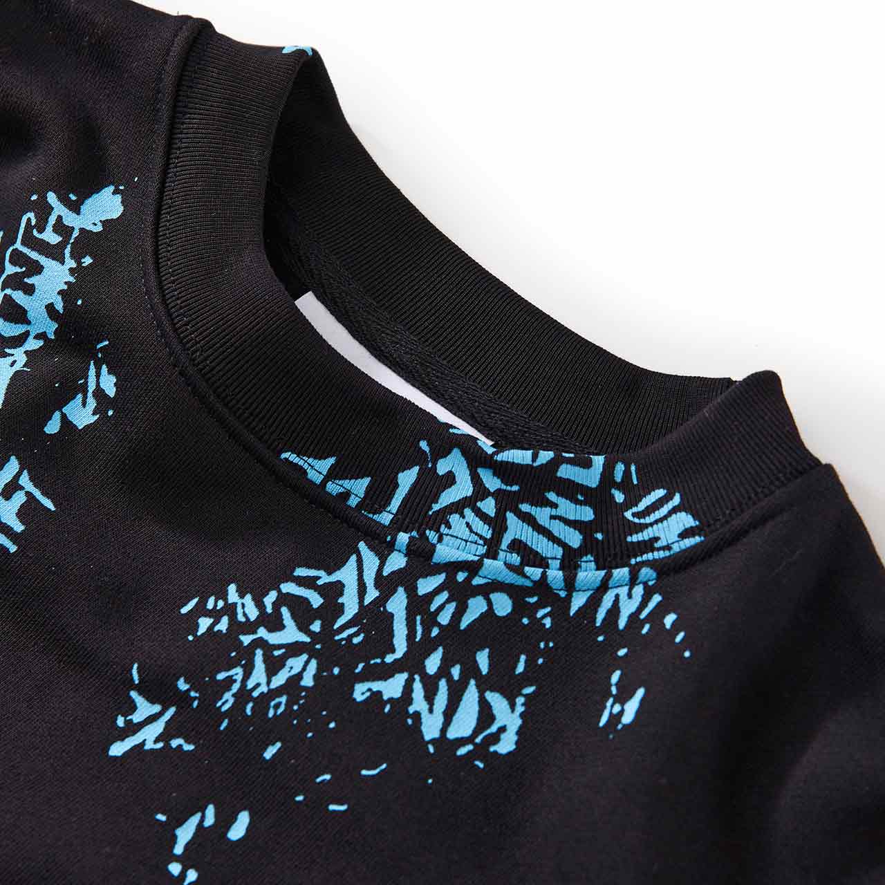 fucking awesome spiral aop crewneck (black) - p707158 - a.plus - Image - 3