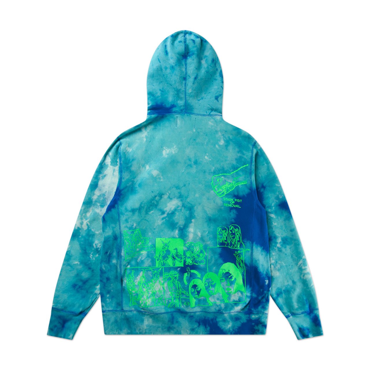 fucking awesome stark fist of retrieval hoodie (bomba royal) - p707119-002 - a.plus - Image - 2