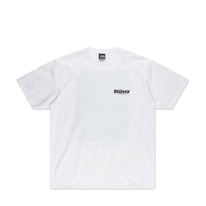 stüssy kaninchenloch tee (weiß)