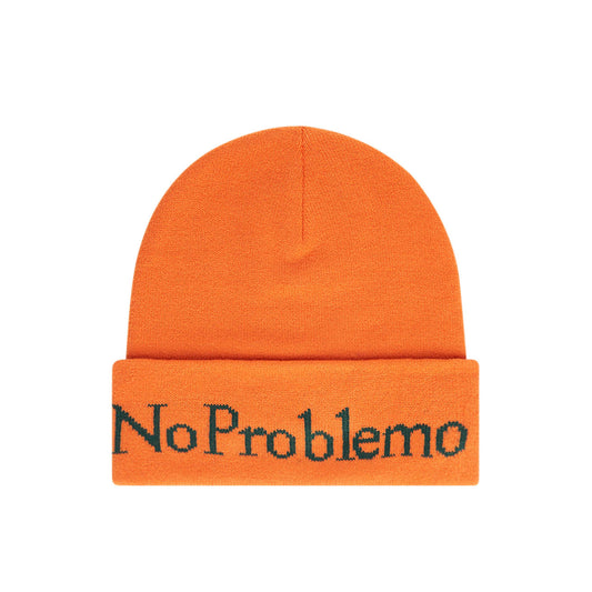 aries 'no problemo' beanie (orange)