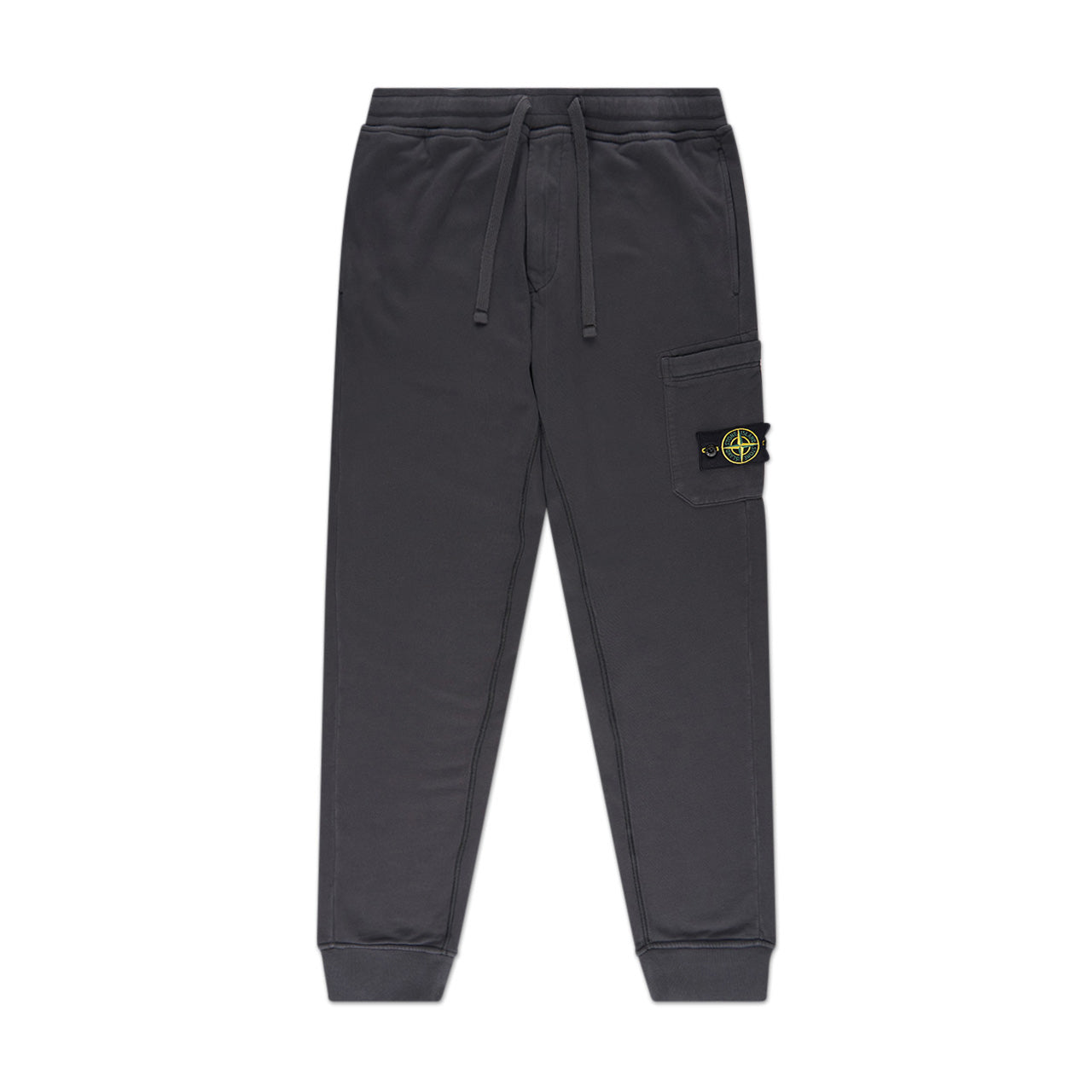 stone island tapered track pants (anthracite)
