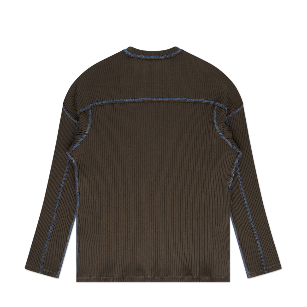 affxwrks boxed longsleeve (brown) FW22T07 - a.plus