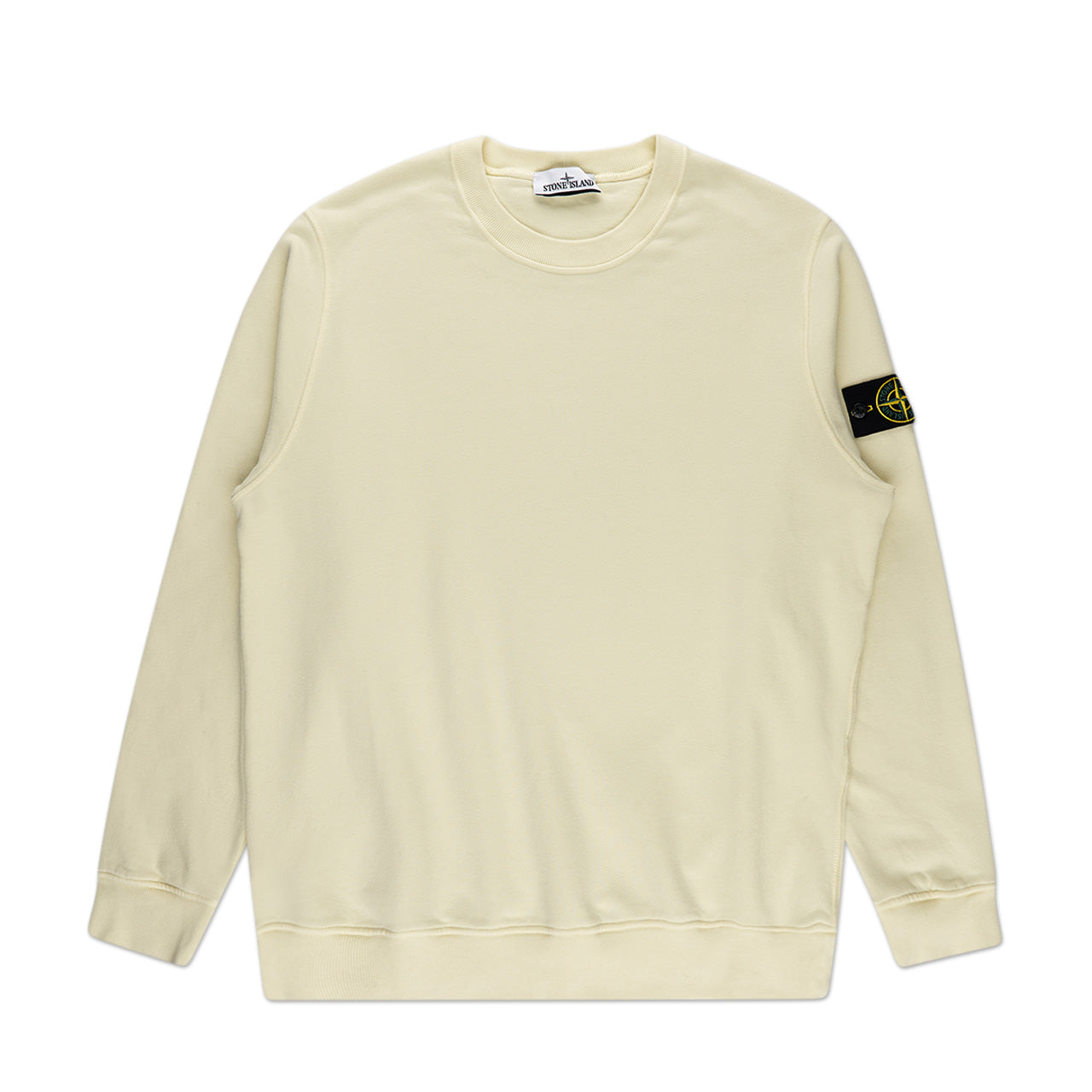 stone island sweatshirt (light yellow)