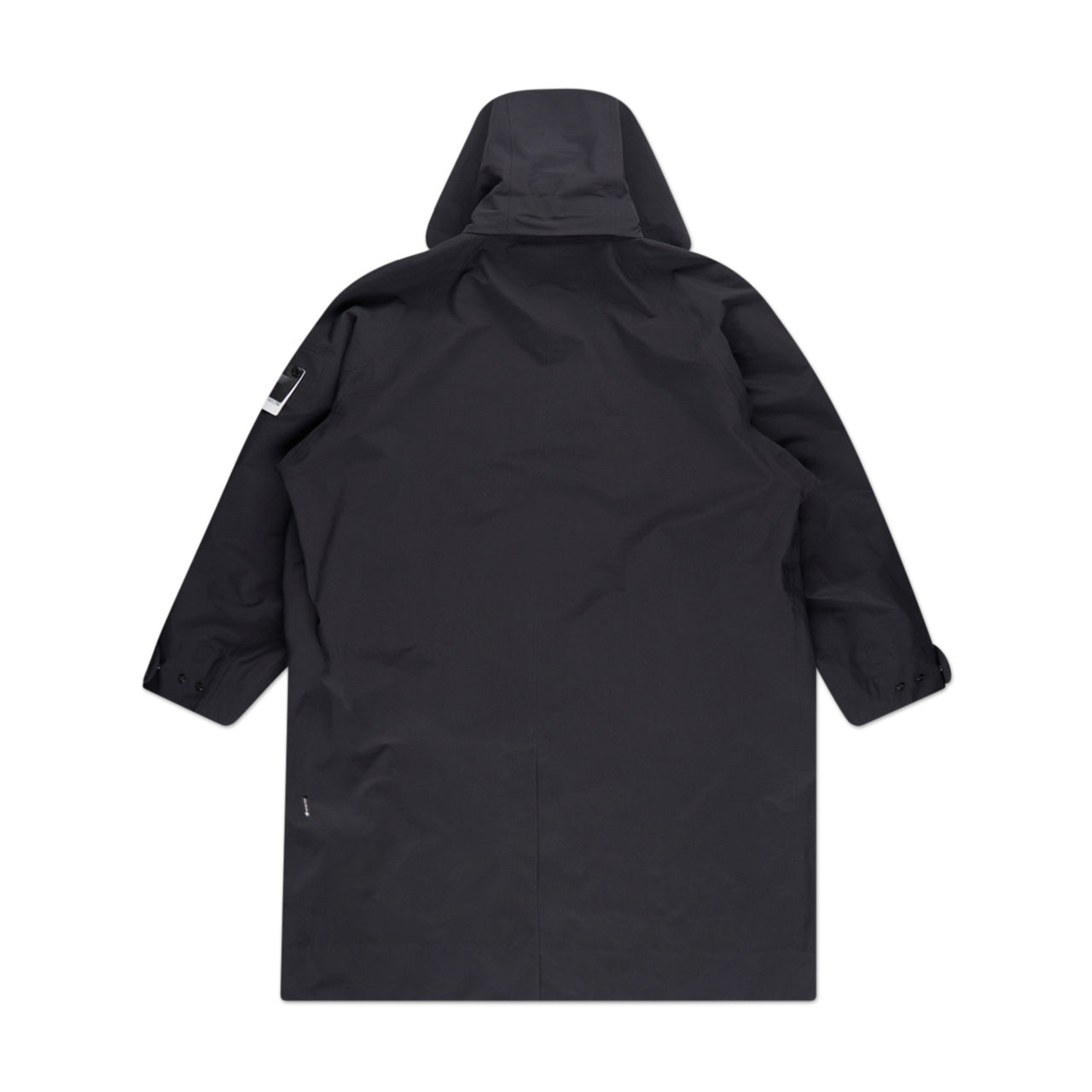 stone island shadow project trench coat (black)