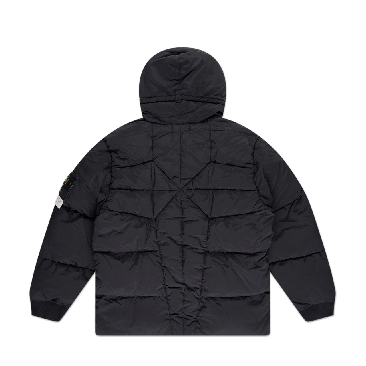 Stone island hotsell padded jacket black