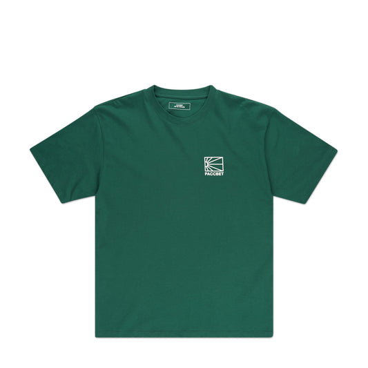 rassvet small logo t-shirt (dark green)