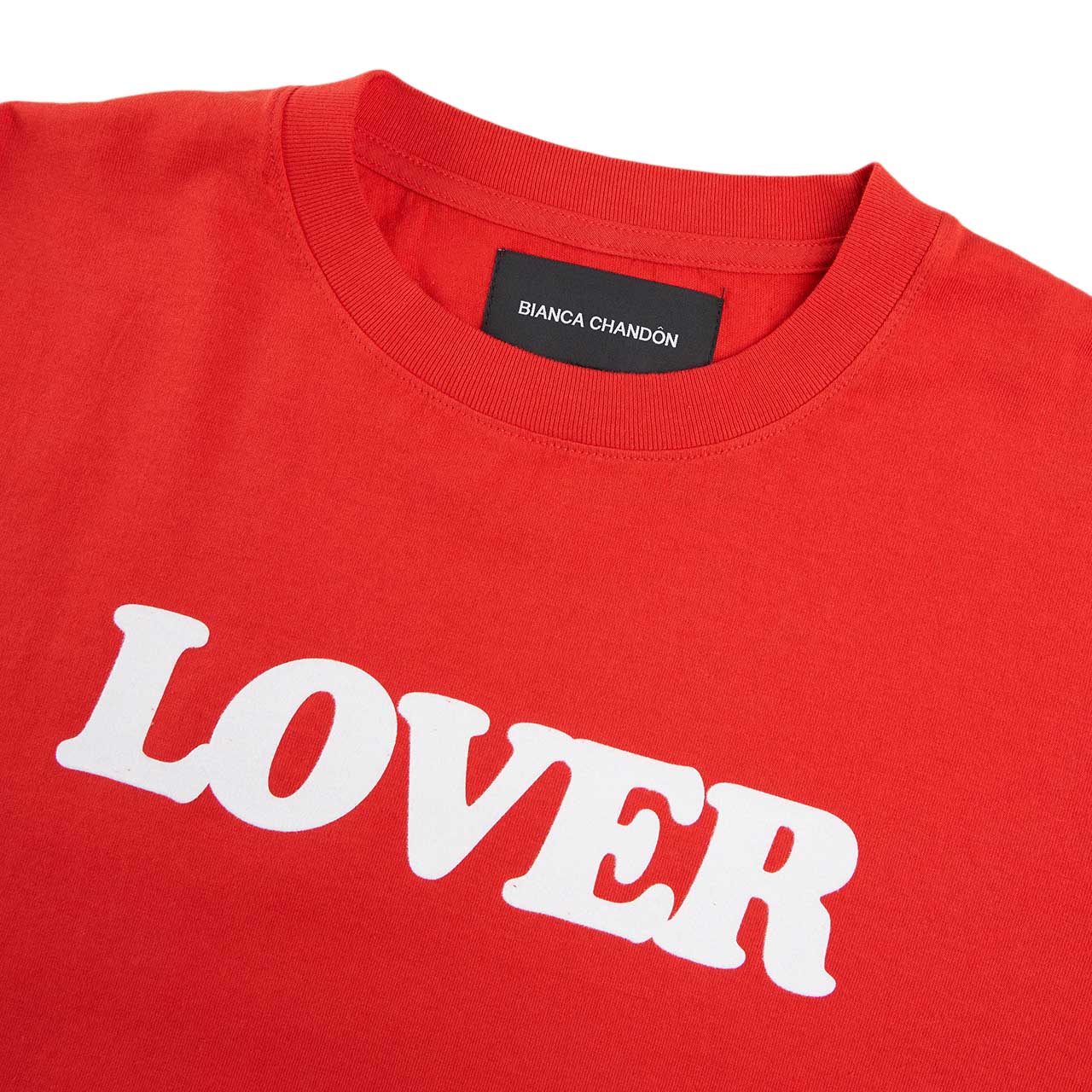 bianca chandôn lover 10th anniversary t-shirt (red) LOVER-TEE-RED