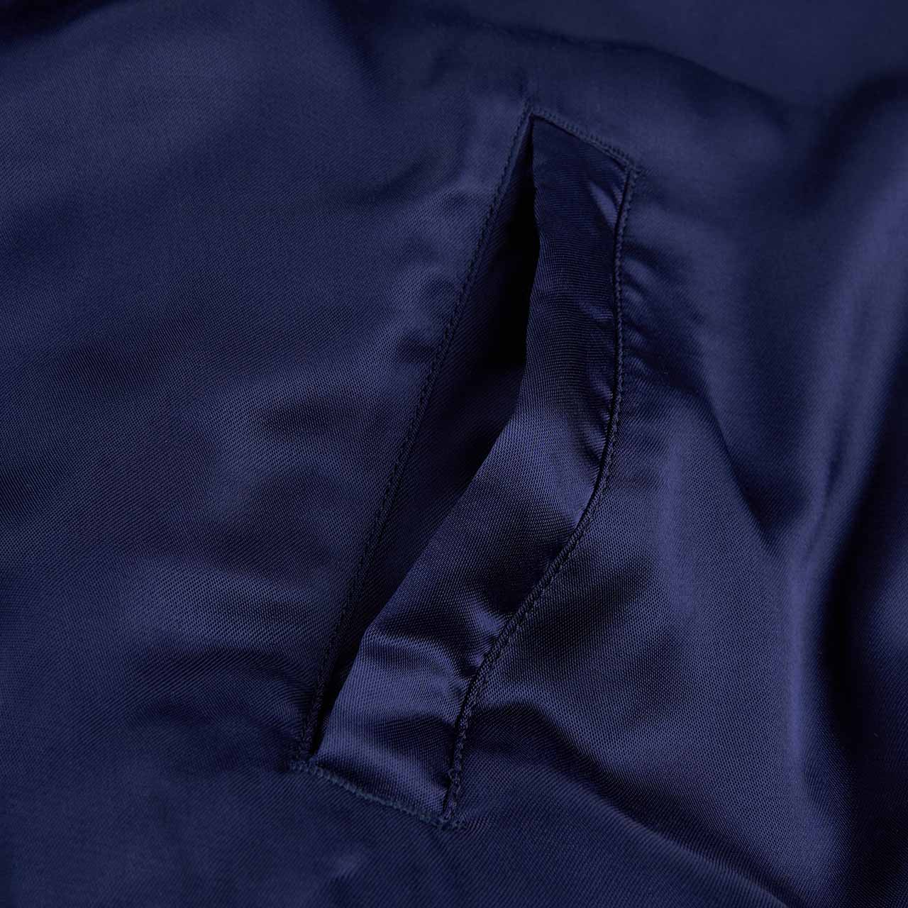 human made stadium jacket (navy) - a.plus store