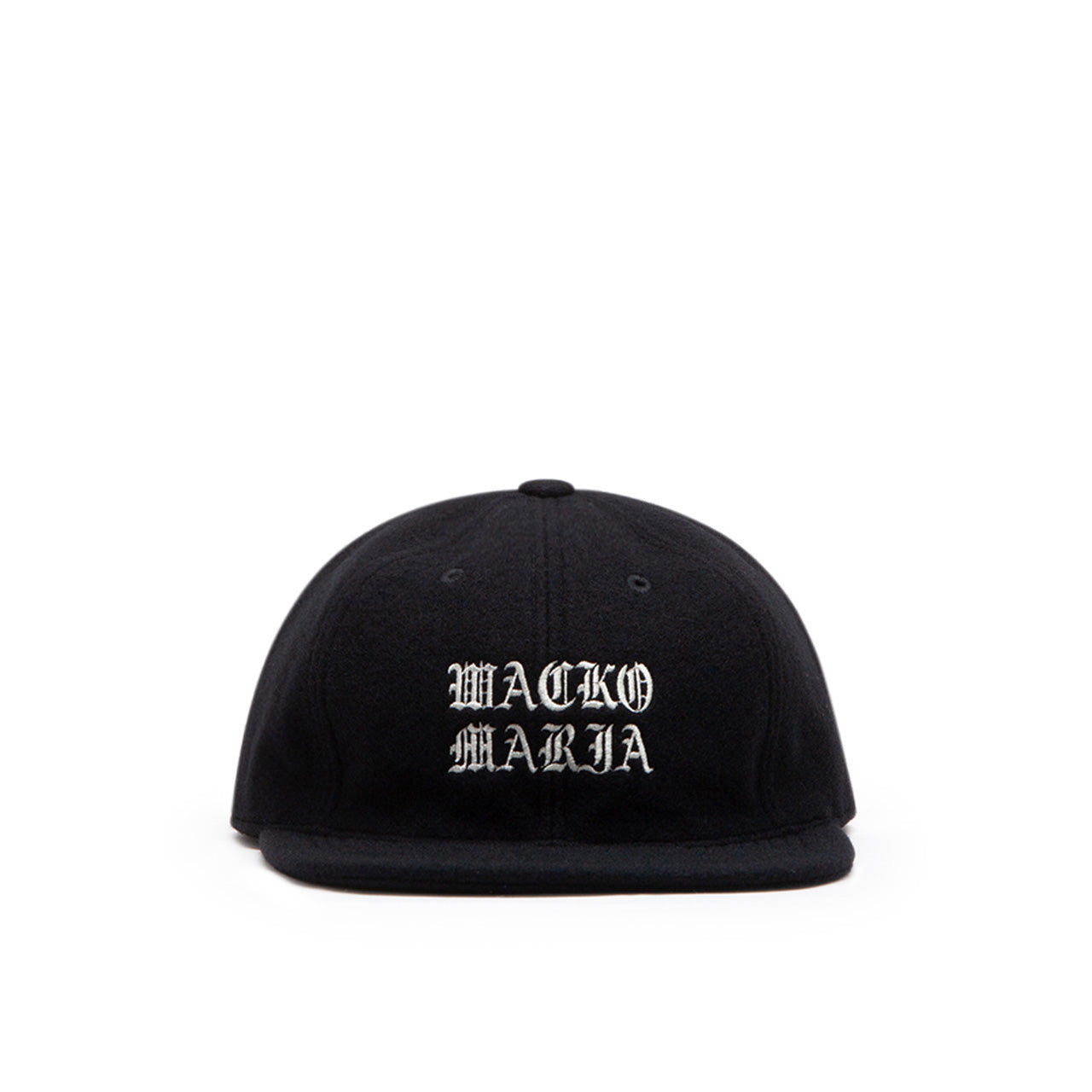 wacko maria wool 6 pannel cap (black)