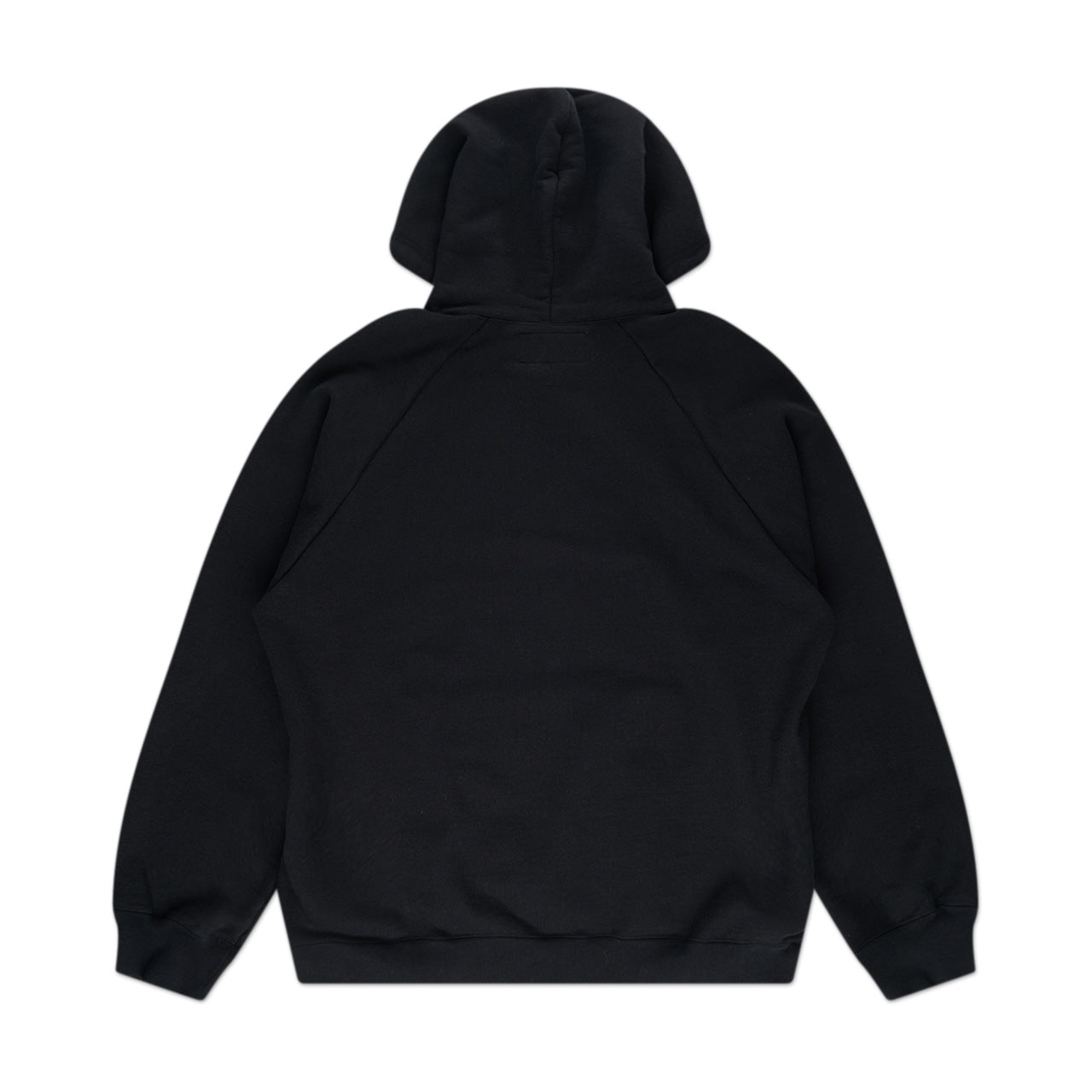 wacko maria washed heavyweight pullover hooded sweat type-1 (schwarz)