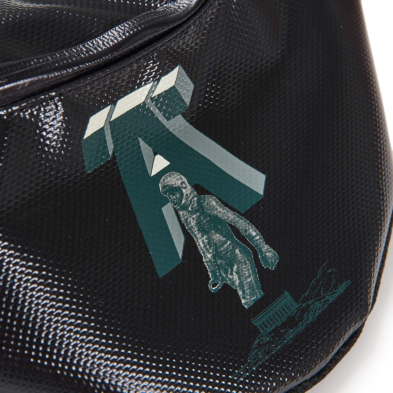 undercover undercover tarpaulin waist bag (black) UC1A4P01-2-BLKSPONESIZE