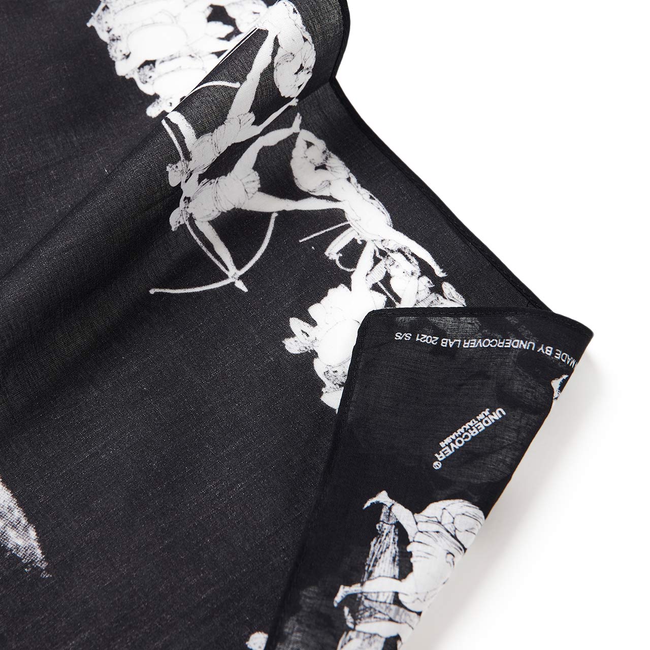 undercover undercover warrior stole (black) UC1A4M01-1-BLKSPONESIZE