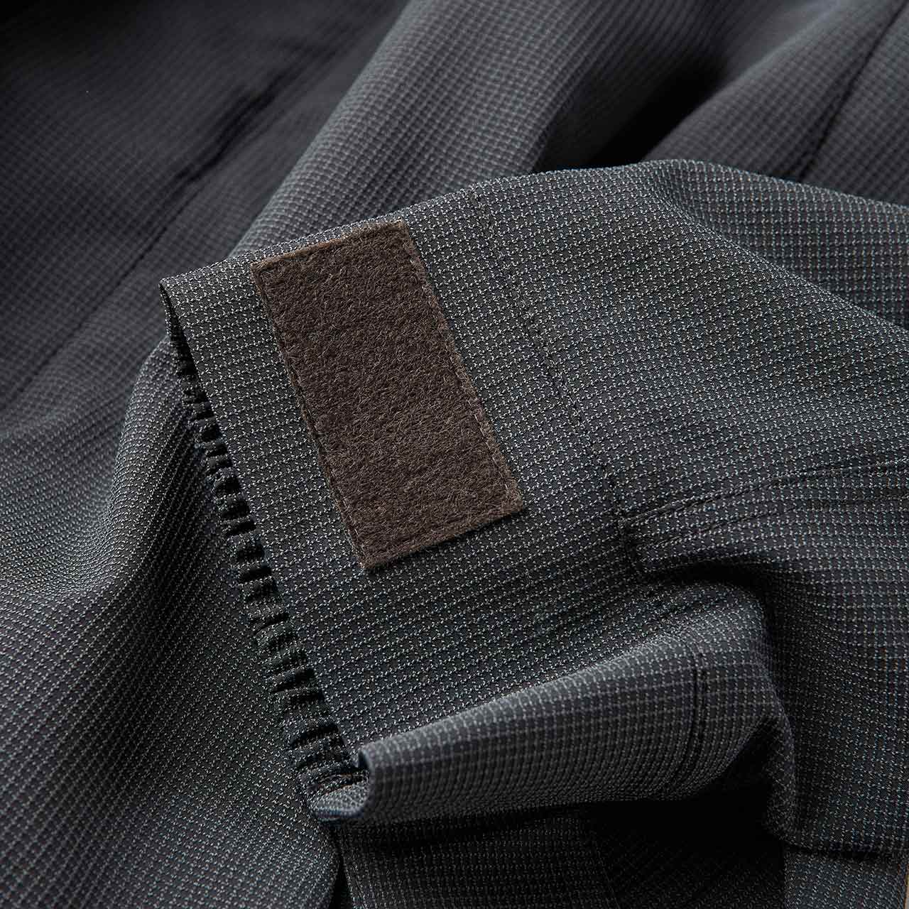 affix works affix works dual collar coat (field grey)