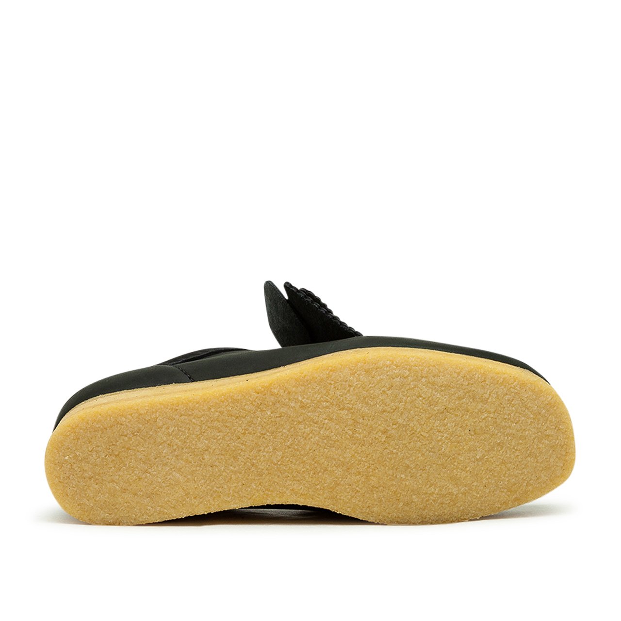 clarks originals x horween clarks originals x horween leather wallabee boot (black)