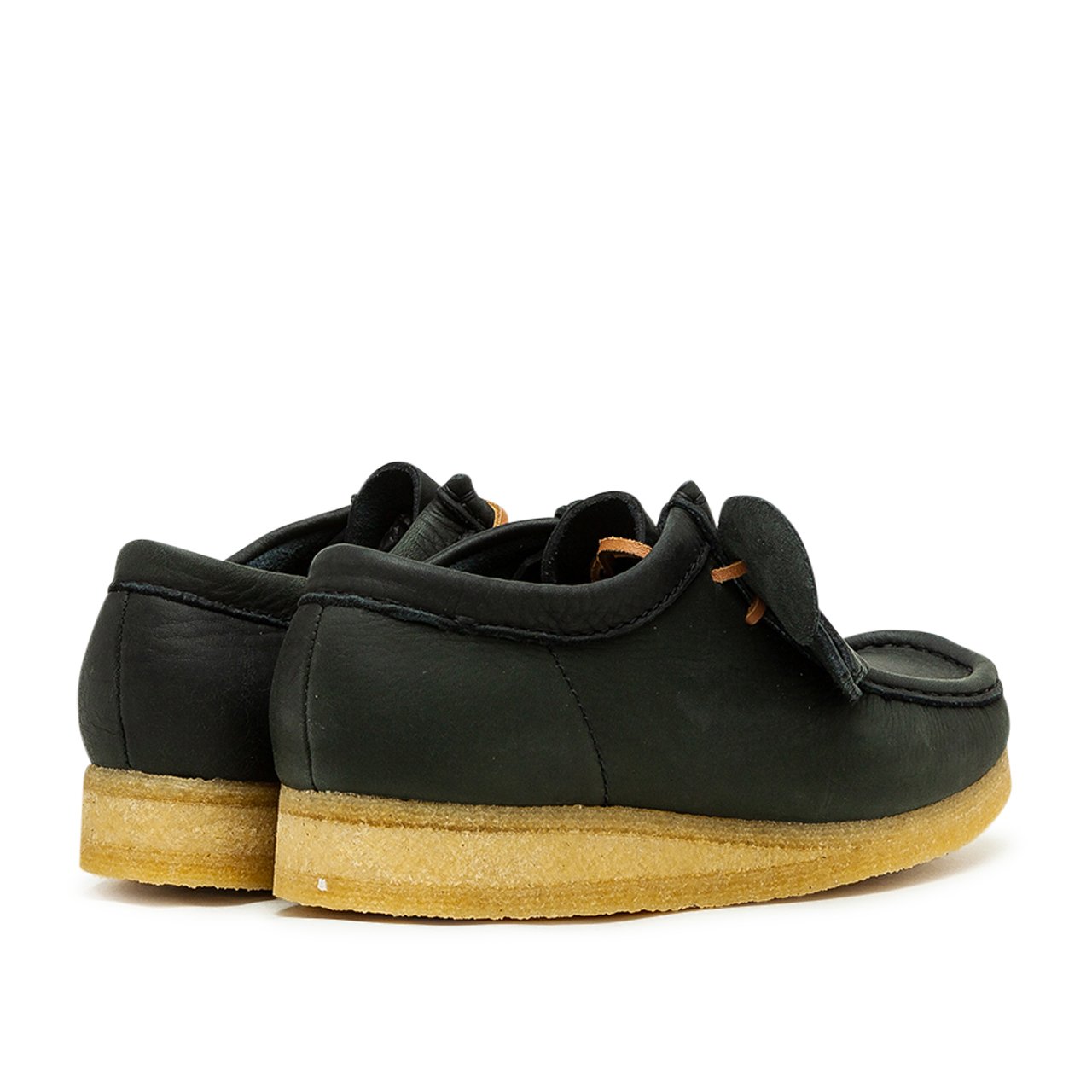 clarks originals x horween clarks originals x horween leather wallabee boot (black)