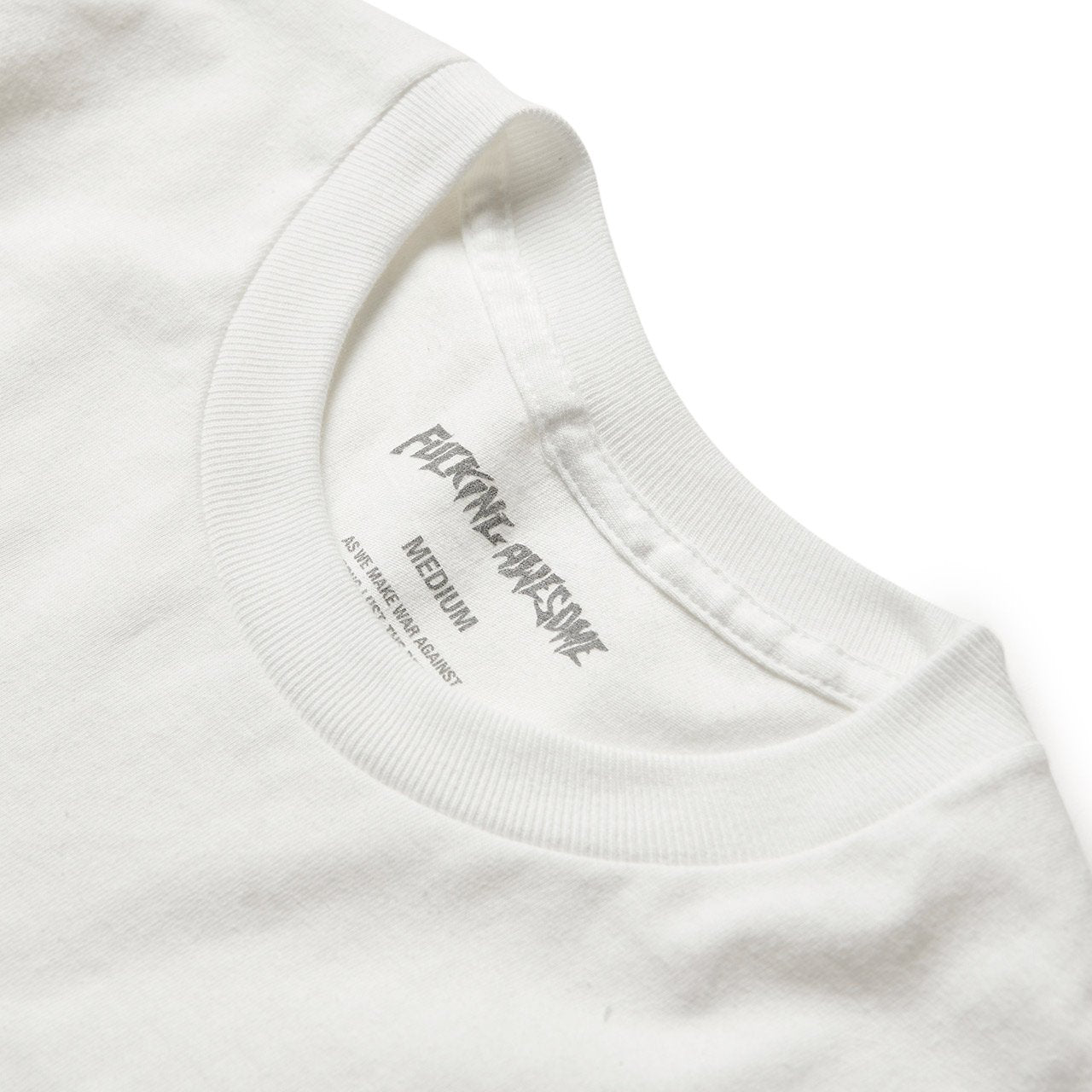 fucking awesome fucking awesome album longsleeve (white)