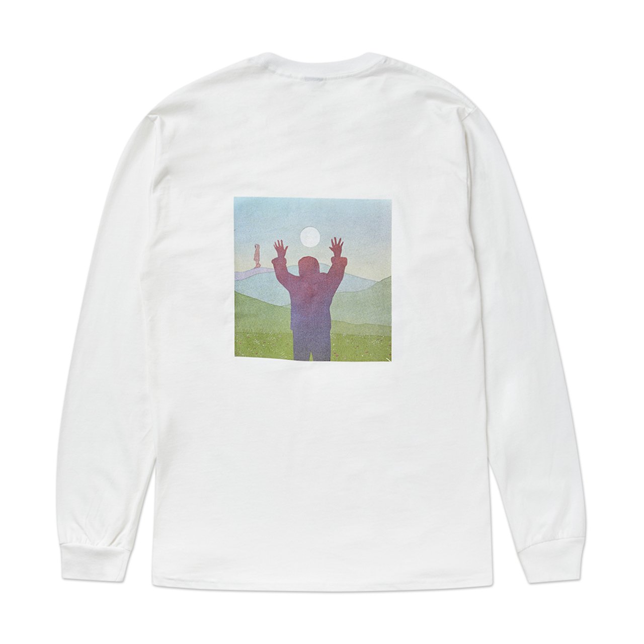 fucking awesome fucking awesome album longsleeve (white)