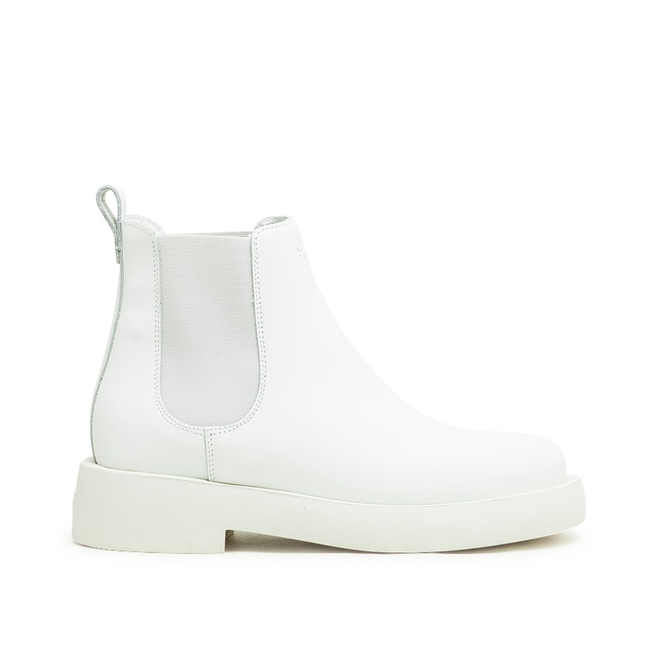 clarks clarks mileno chelsea boot (white)