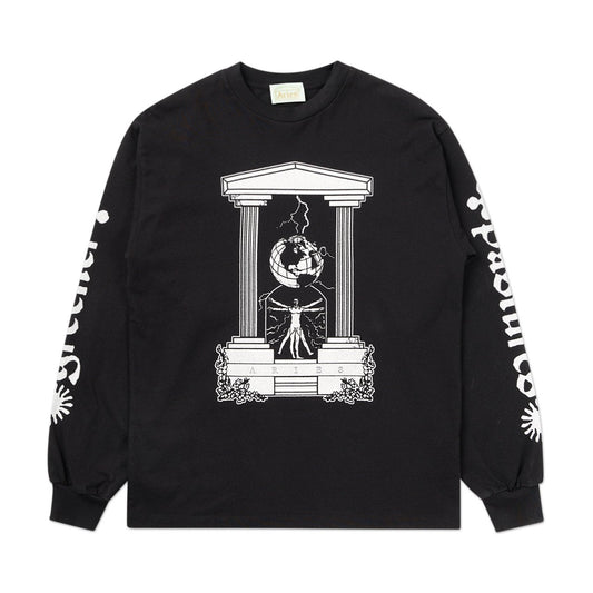 aries aries biology longsleeve (black)