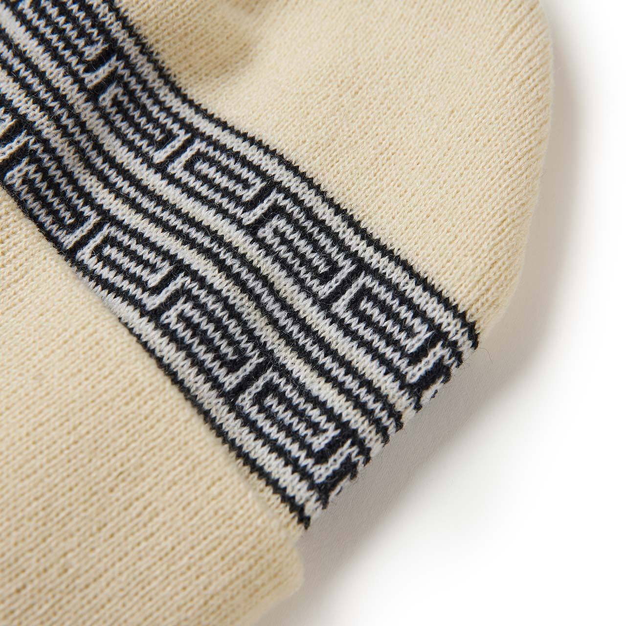 fucking awesome fucking awesome greek cuff beanie (ivory) p708485-001SPONESIZE