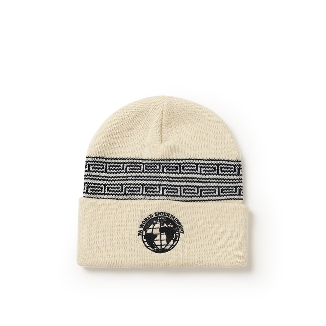 fucking awesome fucking awesome greek cuff beanie (ivory) p708485-001SPONESIZE