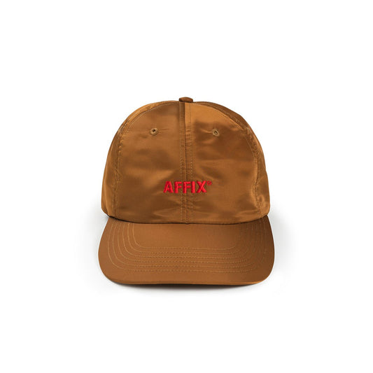 affix works affix nylon standard logo cap (umber) AW20ACC04-umb