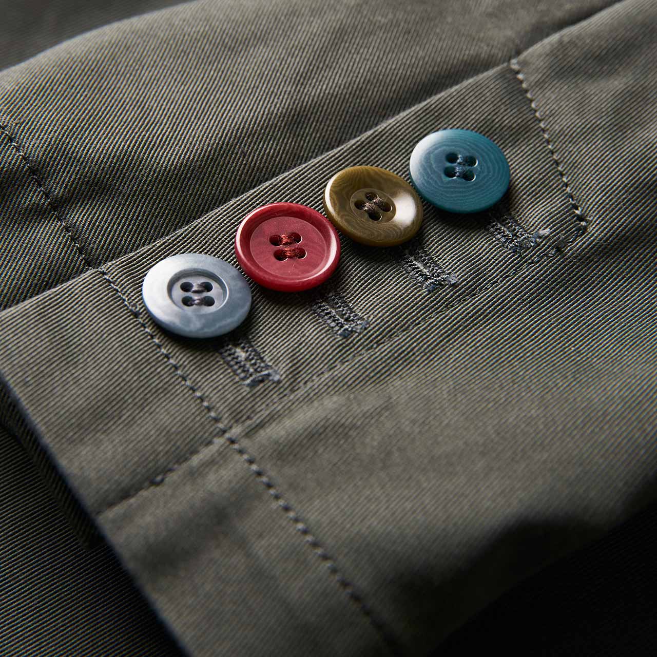 undercover undercover distressed jacket (dark grey)