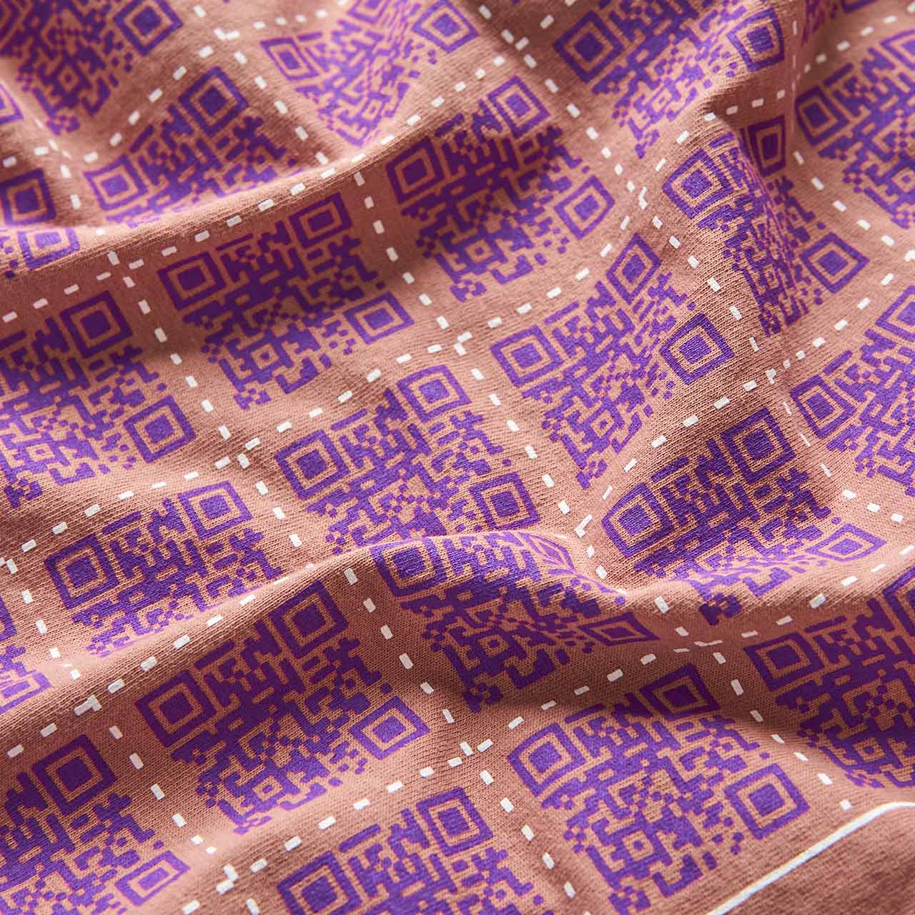 perks and mini perks and mini poz mez eye qr code s/s t-shirt (mushroom)