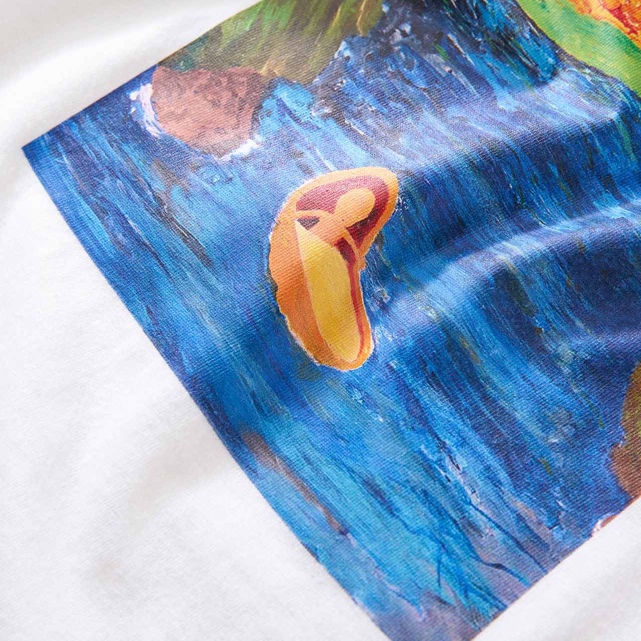 fucking awesome fucking awesome floating baby t-shirt (white)