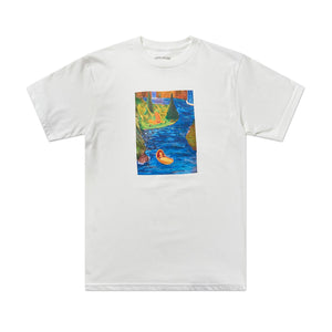fucking awesome fucking awesome floating baby t-shirt (white)