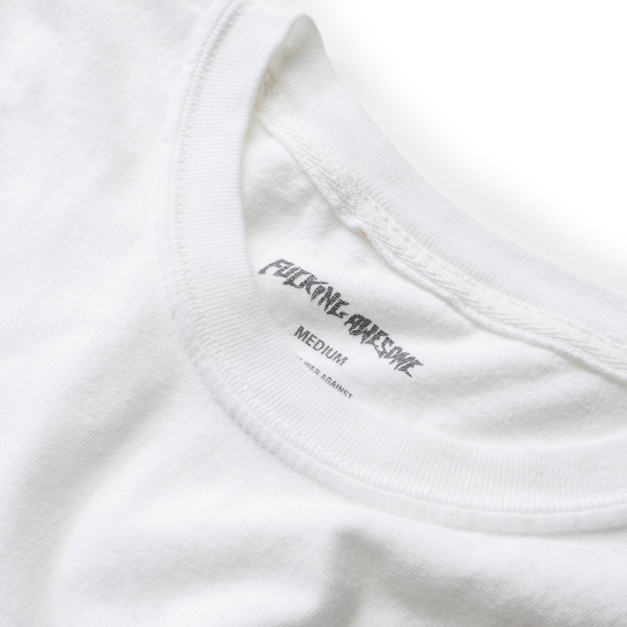 fucking awesome fucking awesome friends/strangers t-shirt (white)