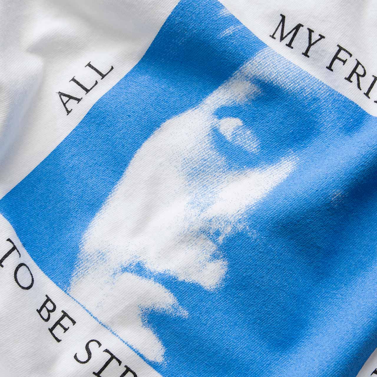 fucking awesome fucking awesome friends/strangers t-shirt (white)