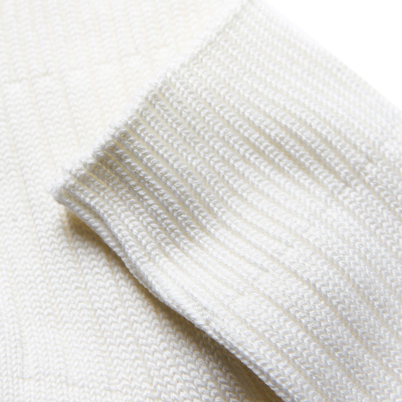 undercover undercover ribbed socks (ivory) UC1A4L01-ivo