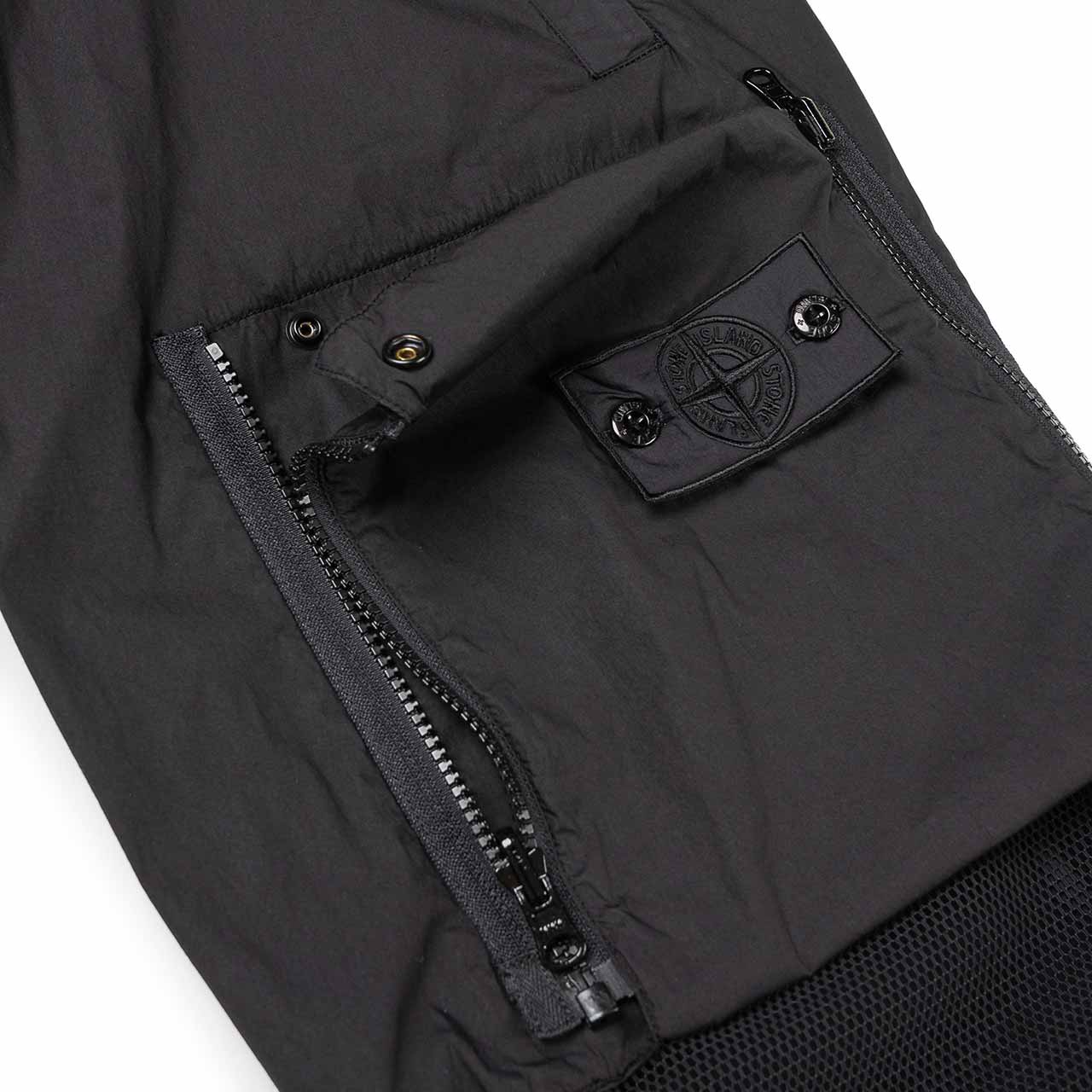 stone island shadow project stone island shadow project convert cargo pants (black)