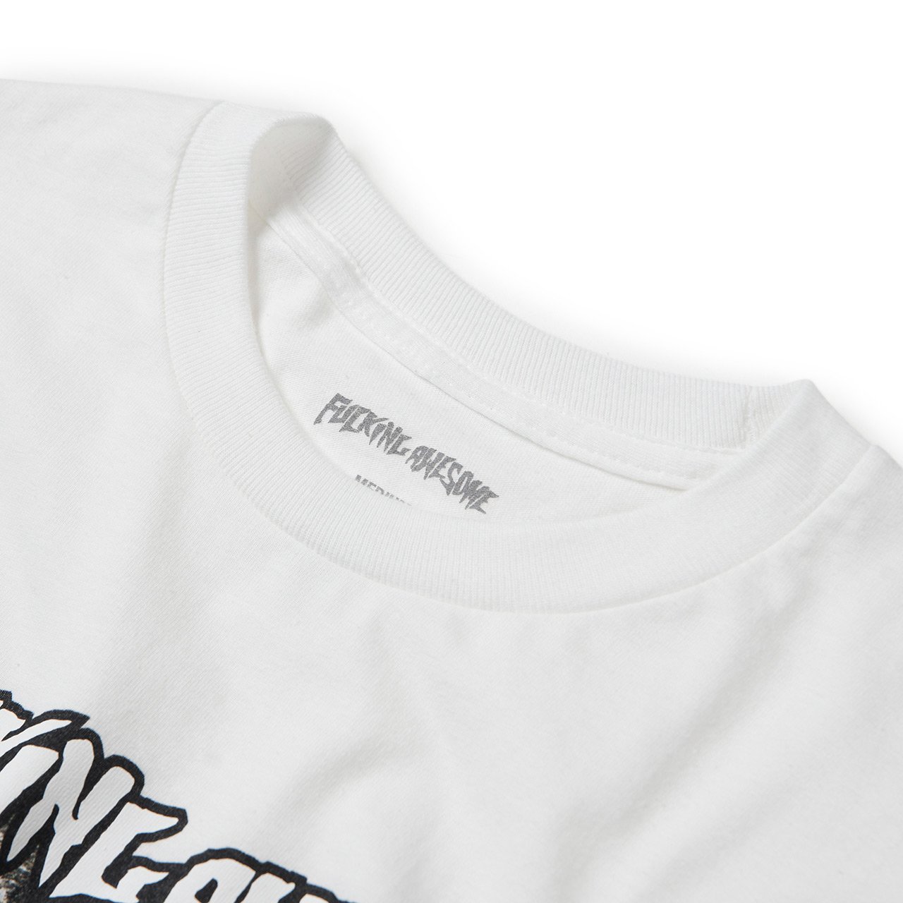 fucking awesome fucking awesome fortune teller t-shirt (white)