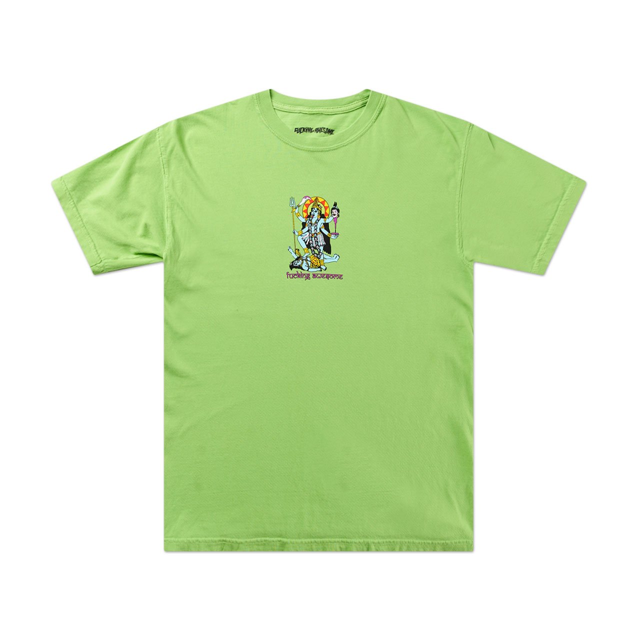 fucking awesome fucking awesome redemption t-shirt (lime)