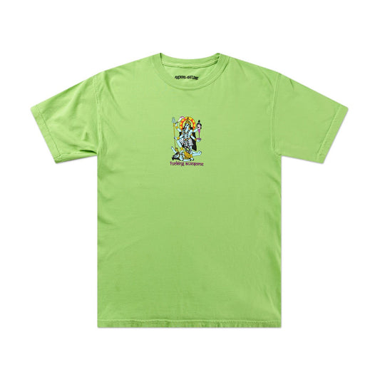 fucking awesome fucking awesome redemption t-shirt (lime)