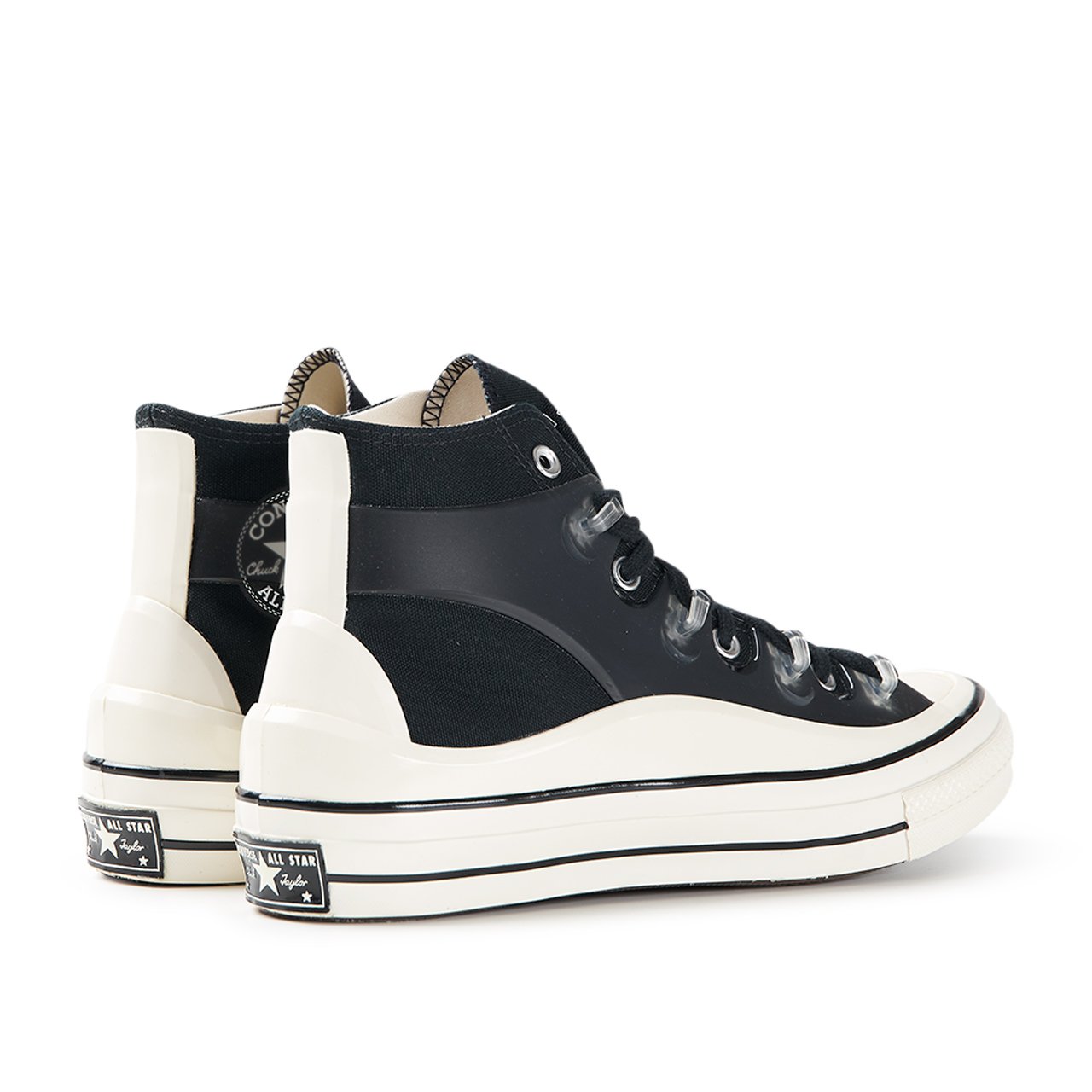 converse converse x kim jones chuck 70 utility wave hi (black / egret)