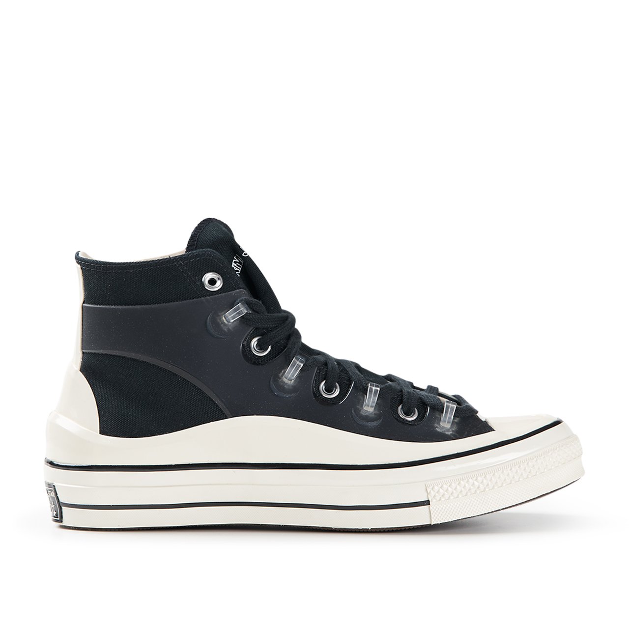 converse converse x kim jones chuck 70 utility wave hi (black / egret)