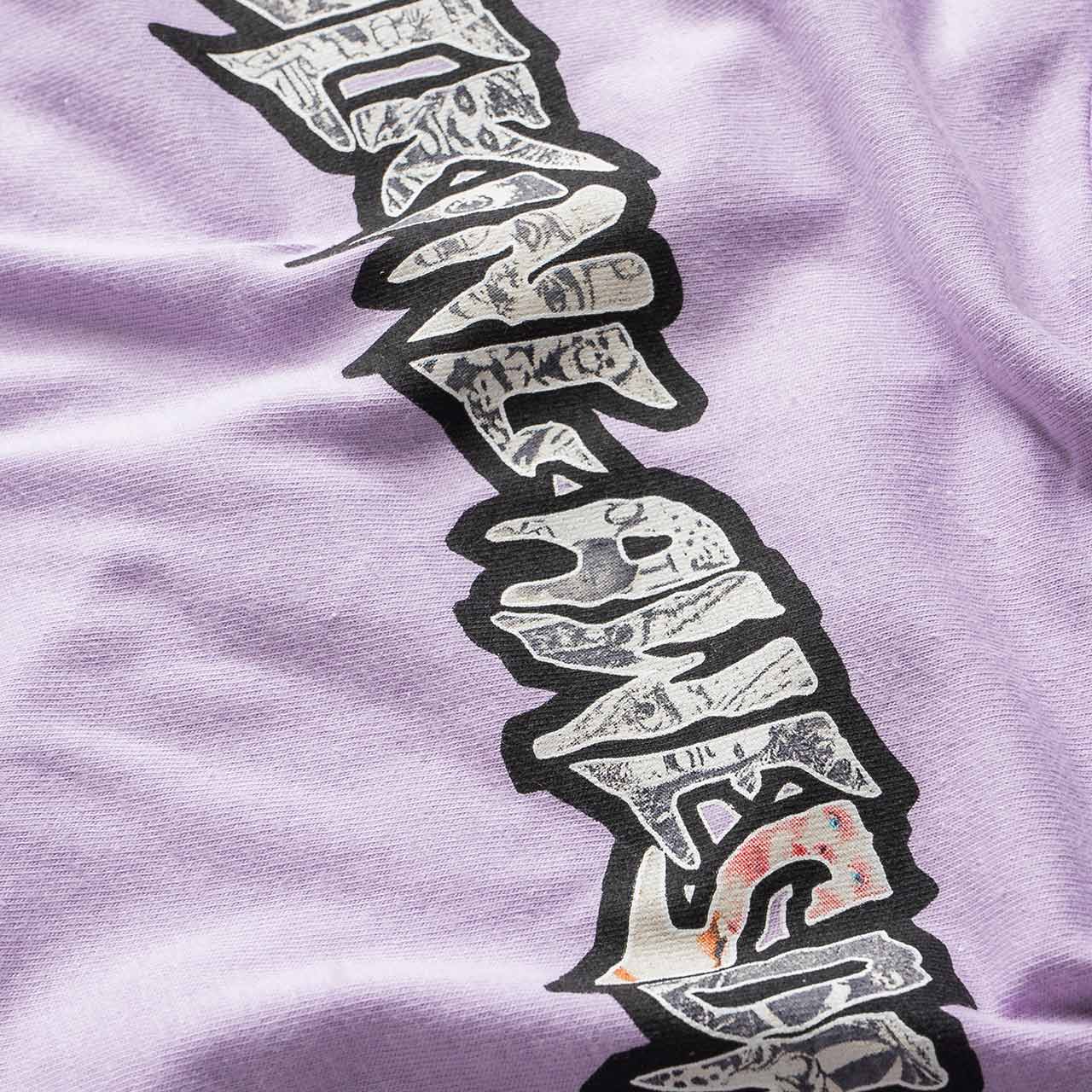 fucking awesome fucking awesome actual visual guidance t-shirt (orchid)