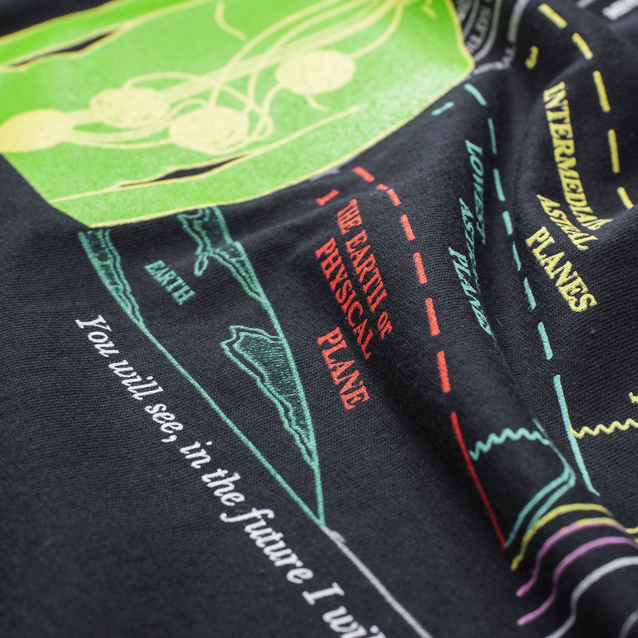 fucking awesome fucking awesome cosmic sage t-shirt (black)